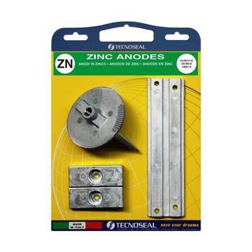 Mercury buitenboordmotor anode kit F75-115EFI, Zink, Ophalen of Verzenden, Nieuw, Motor en Techniek, Zeilboot of Motorboot
