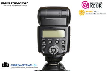 Canon Speedlite 430 EX II flitser met 12 maanden garantie, Ophalen of Verzenden, Zo goed als nieuw, Canon, Kantelbaar