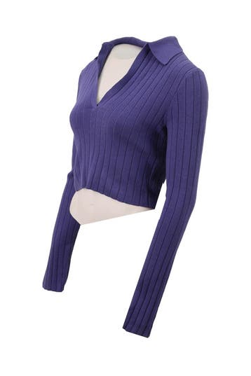 Organic Basics Trui in maat S Blauw, Organic Basics, Verzenden, Zo goed als nieuw, Blauw