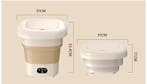 Opvouwbare Mini Wasmachine 9L met Centrifuge Reizen, Verzenden, Nieuw