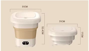 Opvouwbare Mini Wasmachine 9L met Centrifuge Reizen, Verzenden, Nieuw