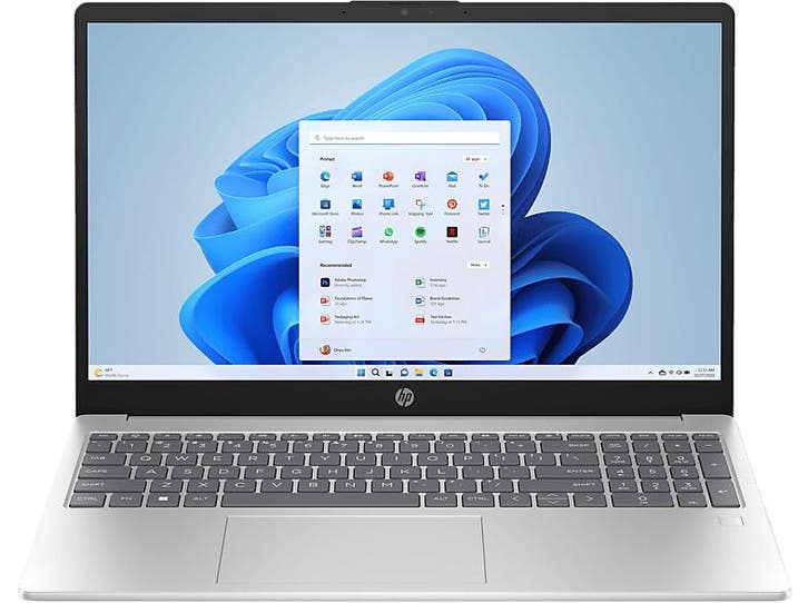 Hp - 15-fd0852nd - 15.6 inch - Zilver, Computers en Software, Windows Laptops, 3 tot 4 Ghz, 15 inch, 15 inch, Qwerty, Nieuw, Verzenden