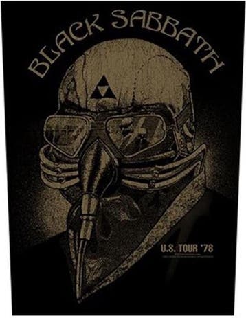 Black Sabbath - U.S. Tour 78  - Rugpatch off. merchandise, Ophalen of Verzenden, Nieuw, Kleding