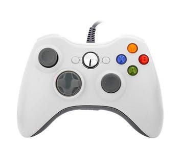 Nieuwe Wired Controller voor Xbox 360 - Wit, Ophalen of Verzenden, Nieuw