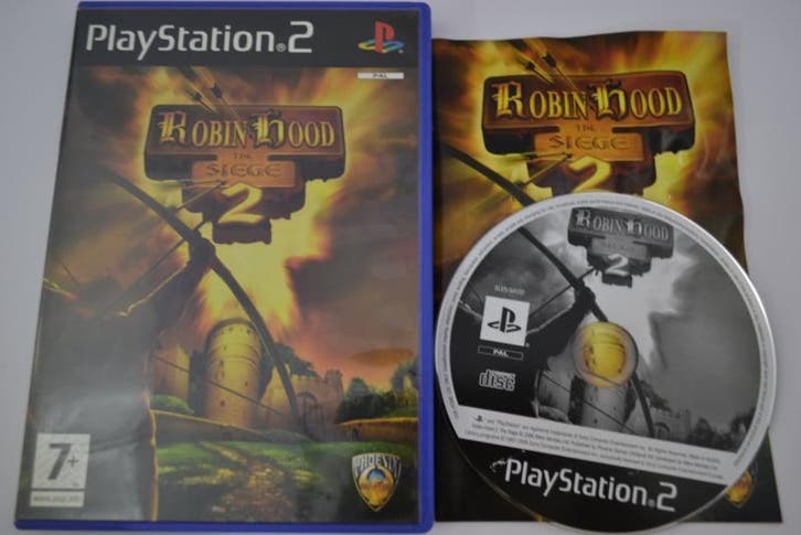 Robin Hood 2 - The Siege (PS2 PAL), Spelcomputers en Games, Games | Sony PlayStation 2, 1 speler, Zo goed als nieuw, Verzenden