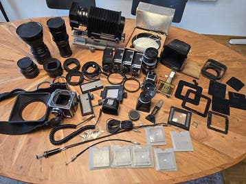 Hasselblad, Carl Zeiss 500 C + 40mm + 100mm + 250mm + viel, Nieuw
