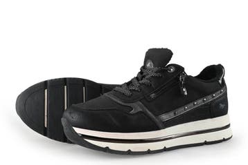Mustang Sneakers in maat 42 Zwart, Kleding | Dames, Schoenen, Verzenden, Zwart, Mustang, Sneakers of Gympen