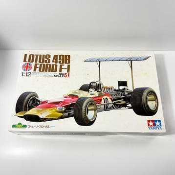 Tamiya 1:12 - Modelbouwdoos - Gold Leaf Lotus 49B Ford F-1, Nieuw