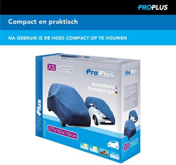 ProPlus Autohoes XS Smart - 277x162x136cm - Beschermhoes, Ophalen of Verzenden, Nieuw