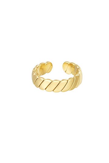 Goudlief Ring subtiele baguette (Minimalistische ringen), Overige materialen, Verzenden, Nieuw, Dame