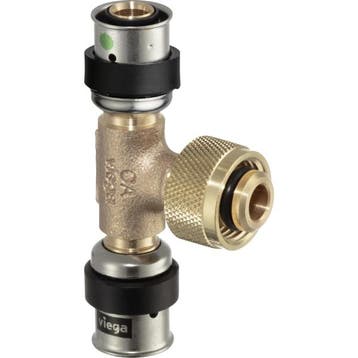 Viega Smartpress overgangs T-stuk 16x1/2x16 2xpers x, Verzenden, Nieuw