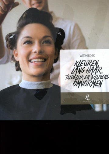 Hair level werkboek kleuren, lang haar, tijdelijk en, Verzenden, Nieuw