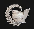 Georg Jensen - Broche Zilver - Broche met vogelmotief nr.