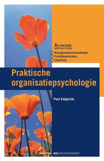 Praktische organisatiepsychologie / NCOI serie - P., Verzenden, Zo goed als nieuw, P. Eetgerink
