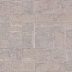 Profhome 396712-GU Steen tegel behang metallic en metallic, Verzenden