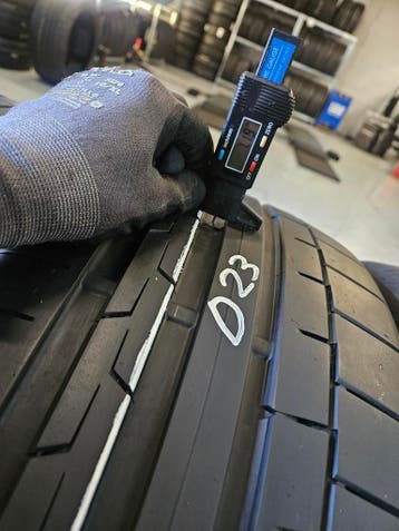 255/40/20 101Y CONTINENTAL SPORTCONTACT6 AO D21/23 7,1/6,1MM, Ophalen, Gebruikt, 255 mm, Band(en)