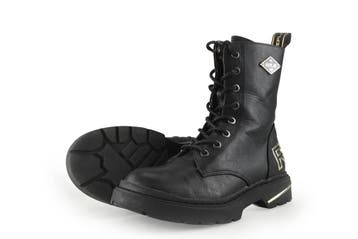 Replay Veterboots Meisjes in maat 35 Zwart, Jongen of Meisje, Schoenen, Zo goed als nieuw, Verzenden