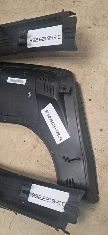Porsche 992 afdek-kappen voorklep, gebruikt, Gebruikt, Voor, Porsche, Motorkap