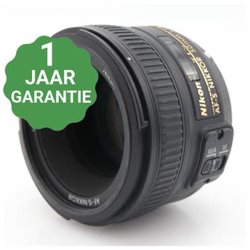 Nikon AF-S 50mm f/1.8G, Verzenden, Gebruikt