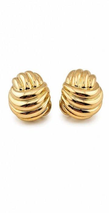 Other brand - Oorbellen - 18 karaat Geel goud, 18k gouden, Nieuw