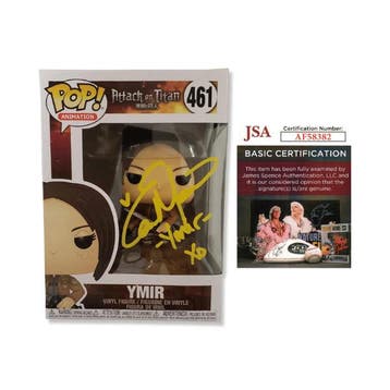 Gesigneerde Funko Pop AOT  Ymir 461 Signed Elizabeth Maxwell, Verzenden, Nieuw