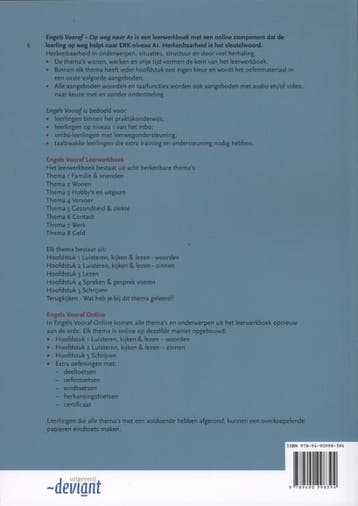 Engels op weg naar A1 / Engels vooraf / Leerwerkboek, Boeken, Schoolboeken, Verzenden, Zo goed als nieuw, Carmen Gerbenzon