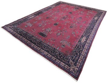 Agra Klassik Design - Vloerkleed - 360 cm - 270 cm -, Nieuw