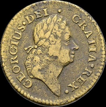 . Verenigde Staten, Verenigd Koninkrijk George I. 1/2 Penny