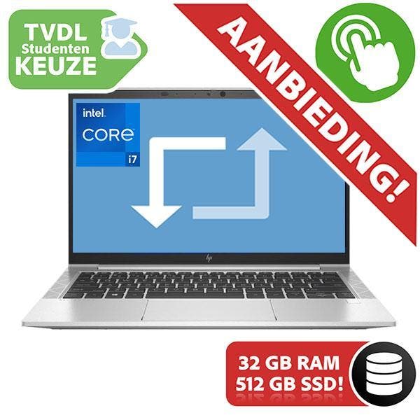 HP Elitebook X360 830 G8 2in1 Ci7-1185G7 512GB 32GB W11PRO, Computers en Software, Windows Laptops, 4 Ghz of meer, SSD, 13 inch