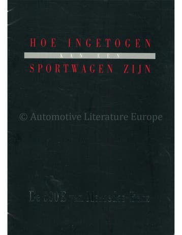1990 MERCEDES BENZ 500E BROCHURE NEDERLANDS, Nieuw, Author