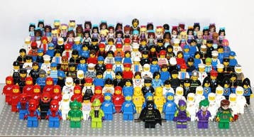 Lego Minifiguur - 156 MINIFIGURES, Nieuw