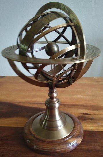 Armillarium - Verguld messing - 2000-2010 - Sfeer van, Antiek en Kunst