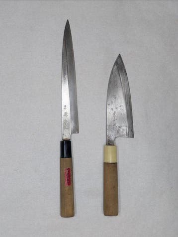 Keukenmes - Staal, Hout - Japan - Traditionele Wa-yanagiba-