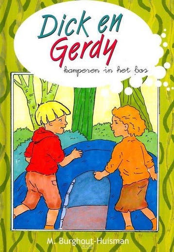 Dick en gerdy kamperen in het bos - M. Burghout-Huisman, Verzenden, Zo goed als nieuw, M. Burghout-Huisman