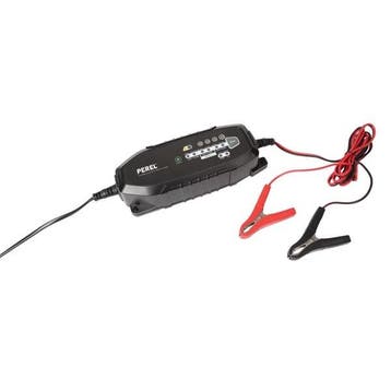Loodaccu lader 3.8 A - Perel (6 VDC / 12 VDC / LiFePO4), Verzenden, Nieuw