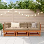 vidaXL Sectie Sofa Eenheden Wasbruin 183 x 61 x 62 cm, Verzenden, Nieuw