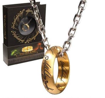 Lord of the Rings The One Ring Necklace, Ophalen of Verzenden, Nieuw