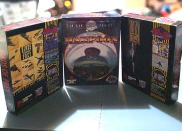 Jackson Libri - Big Games / CD Games - Harpoon / LHX Attack, Nieuw