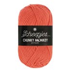 SCHEEPJES CHUNKY MONKEY  100G - 1132 CORAL, Verzenden, Nieuw
