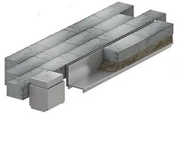 ACO Slotline inspectiestuk 150 + 850mm verzinkt staal, Ophalen of Verzenden, Nieuw