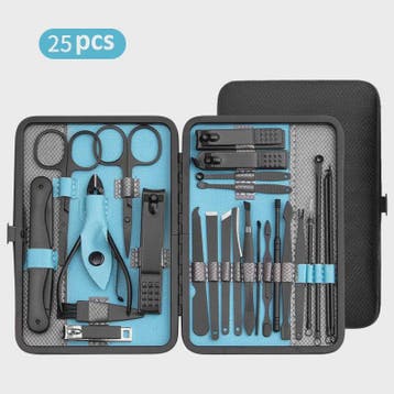 Professionele Manicure & Pedicure Set - 10/15/25 Stuks - Roe, Verzenden, Nieuw