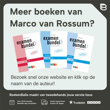 Examenbundel online + boek vmbo-gt/mavo Duits 2024/2025, Verzenden, Zo goed als nieuw, Marco van Rossum