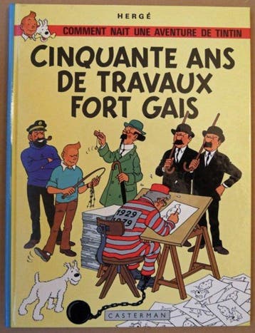 Tintin - 50 ans de travaux fort gais - 1 Album - 1978, Nieuw