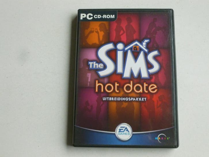 The Sims Hot Date / Uitbreidingspakket PC CD Rom, Cd's en Dvd's, Dvd's | Overige Dvd's, Zo goed als nieuw, Ophalen of Verzenden