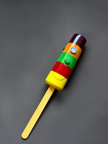 Nestlé Fruit Ice Lolly -1990- 40cm - New condition Draagbare, Audio, Tv en Foto, Radio's, Nieuw