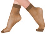 5 paar Dames panty sokjes - 20 Denier - Perle, Verzenden, Nieuw