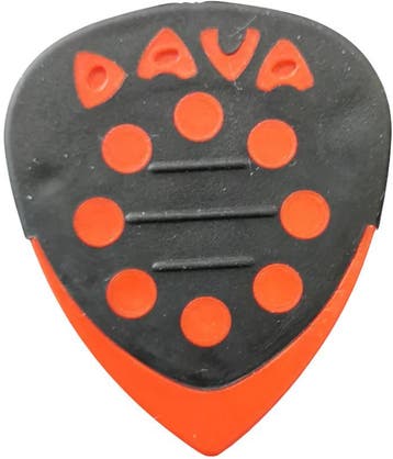 Dava DAV-6024 Control Grip Tips Pick plectrum Delrin 6-pack, Ophalen of Verzenden, Nieuw, Elektrische gitaar