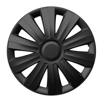 Wieldoppen 15 inch - Stix zwart - wieldoppenset, Verzenden, Nieuw
