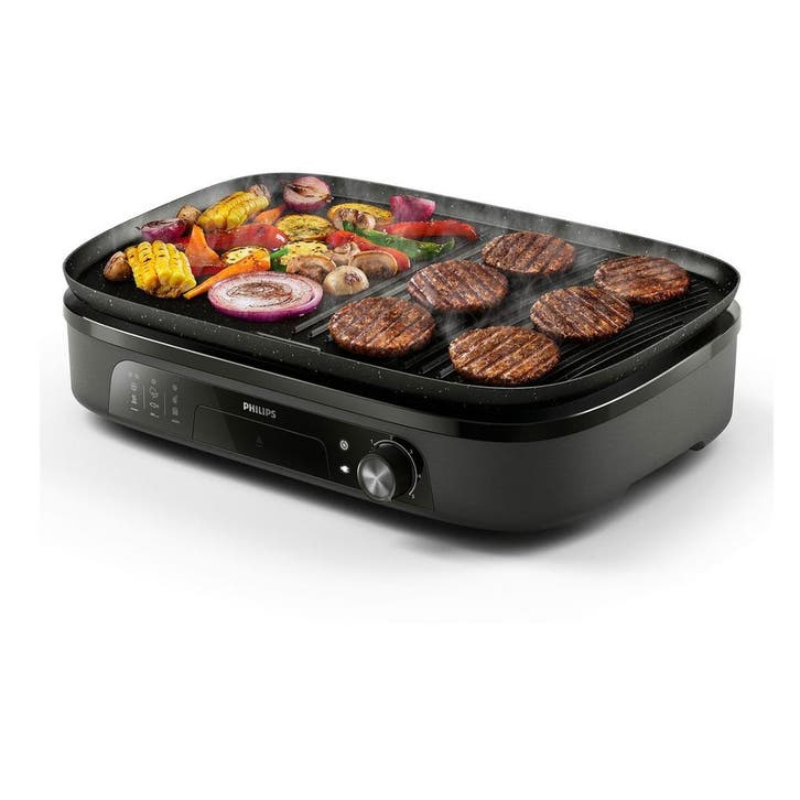 Tweedekans - Philips HD6210/90 Tafelgrill - 2400W, Witgoed en Apparatuur, Grillplaten, Ophalen of Verzenden