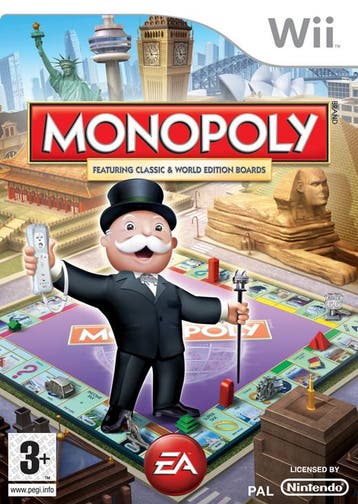 Monopoly (Nintendo Wii), Spelcomputers en Games, Games | Nintendo Wii, Verzenden, Gebruikt